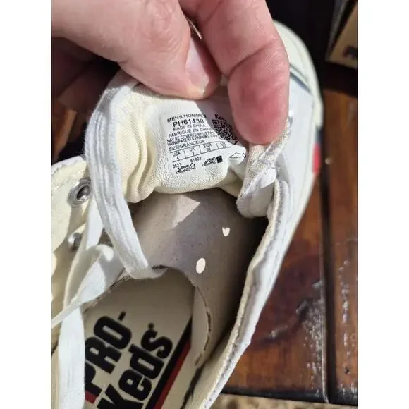 PRO-Keds Royal Low Leather White Men’s Size 4 PH61438 Low New Very Nice - Picture 7 of 8